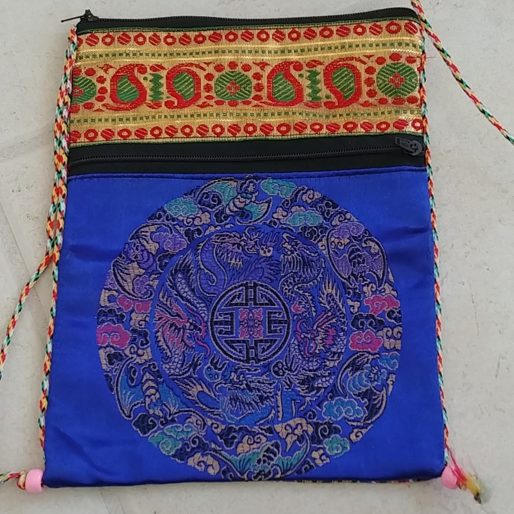 Ornate colorful purse